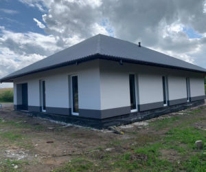 Dom dla rodziny pani Sylwii, który wybudowała Fundacja Renovo