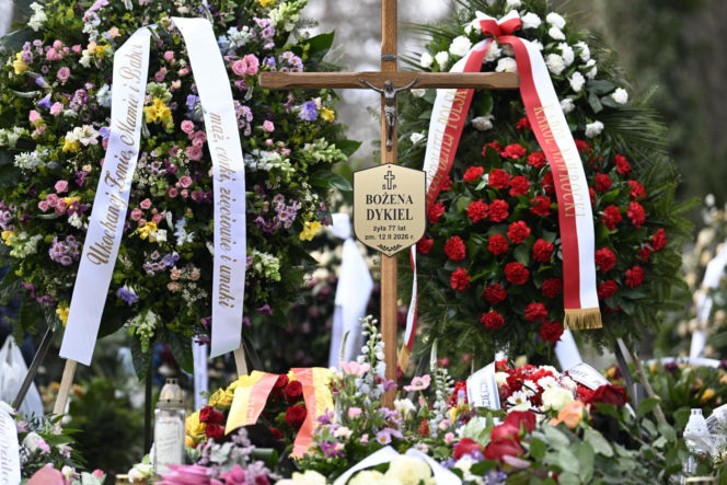 Bożena Dykiel spoczęła na Powązkach Wojskowych