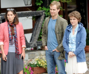 NAD ROZLEWISKIEM odc. 3. Agata (Orina Krajewska), Krzysztof (Mateusz Janicki), Marysia (Olga Frycz)