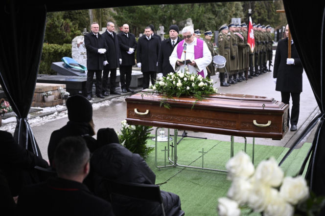 Pogrzeb Edwarda Linde-Lubaszenki