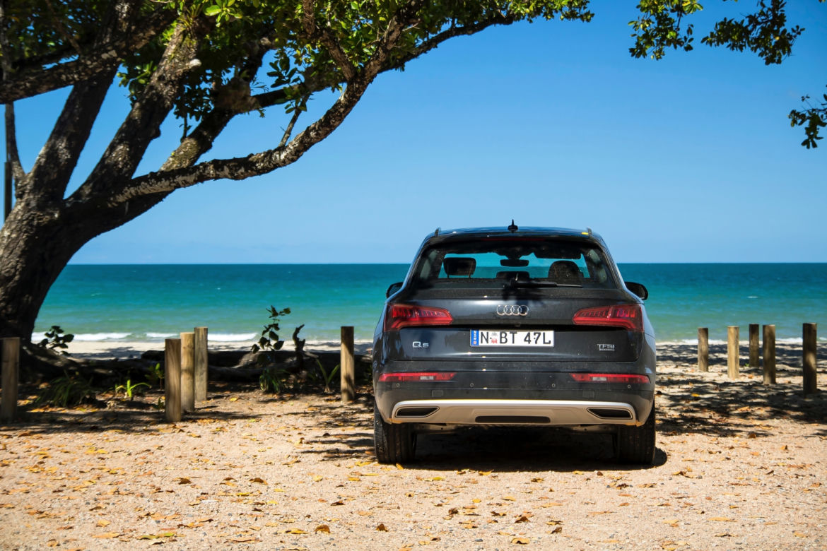 Audi Q5 2.0 TFSI quattro nad Morzem Koralowym