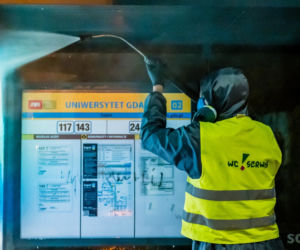 Koronawirus w Trójmieście. Tak zabijają zarazę na ulicach [ZDJĘCIA]