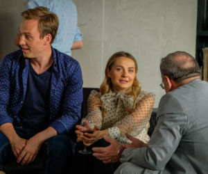 Przyjaciółki 14 sezon, odc. 168. Inga (Małgorzata Socha), Edward (Krzysztof Jędrysek), Maks (Mateusz Janicki)