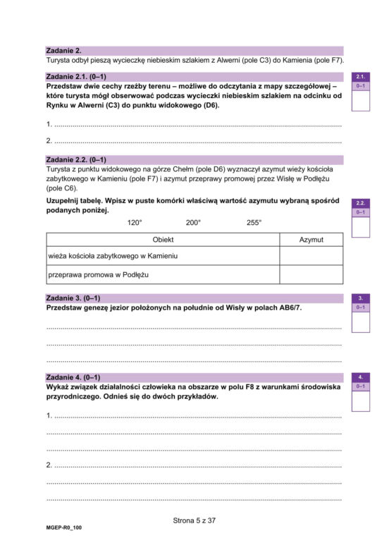 Matura próbna 2026: geografia rozszerzona ARKUSZE CKE + ODPOWIEDZI do ściągnięcia PDF, JPG