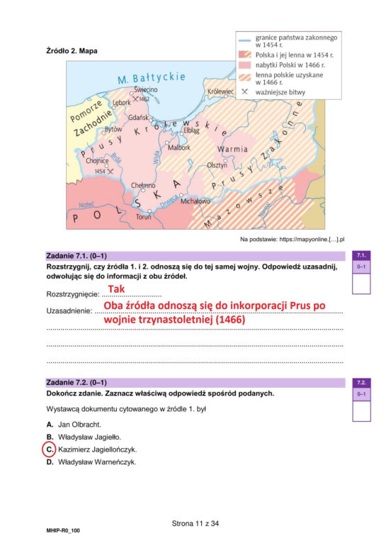 Matura historia 2025: Odpowiedzi i arkusze CKE [19.05.2025] nowa formuła 2023	
