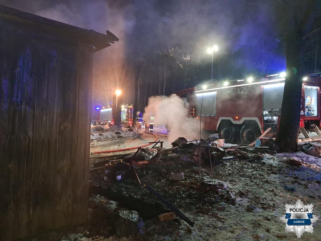 Hruszew: Śmiertelna ofiara pożaru