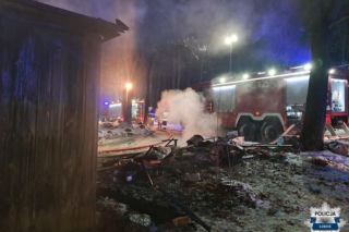 Hruszew: Śmiertelna ofiara pożaru