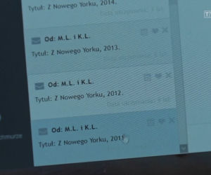 M jak miłość odc. 1652. Email do Franki z Nowego Jorku
