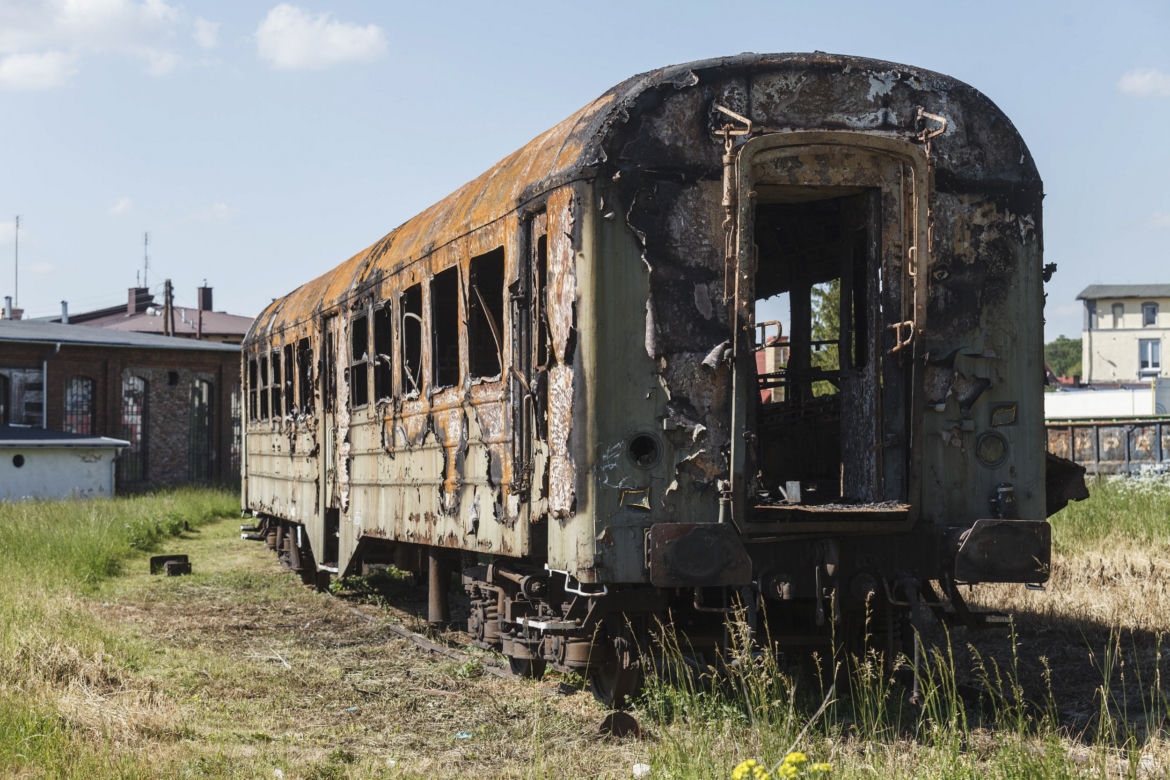 Podpalono zabytkowy wagon