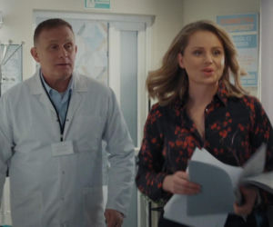 M jak miłość odc. 1927. Artur Rogowski (Robert Moskwa), Judyta (Paulina Chruściel)