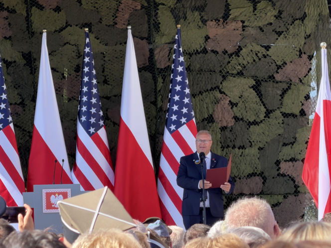 Karol Nawrocki w Olesznie