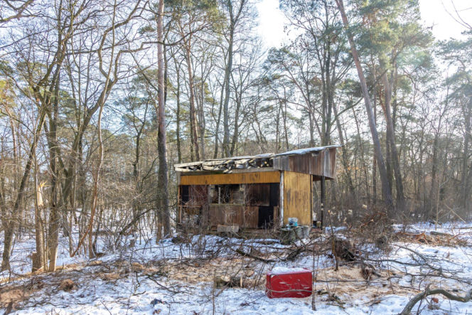 Ruiny domu Wedla w Otwocku