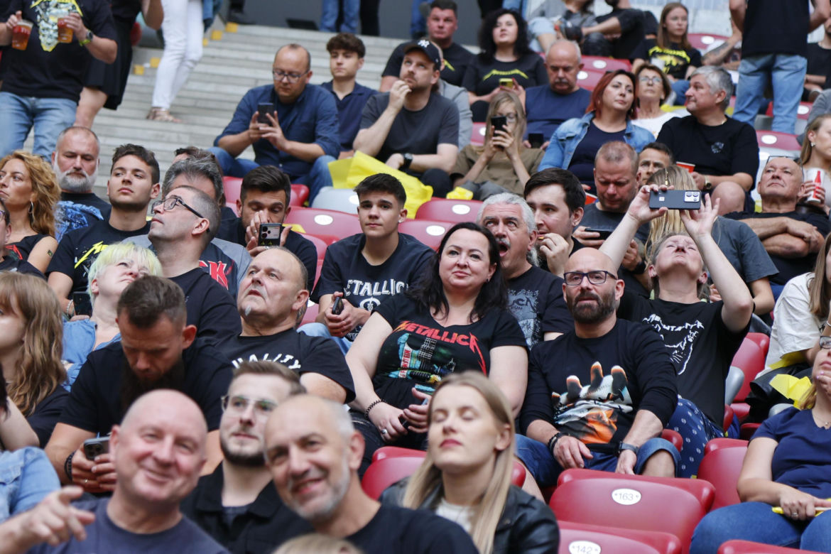 Koncert zespołu Metallica na PGE Narodowym w Warszawie
