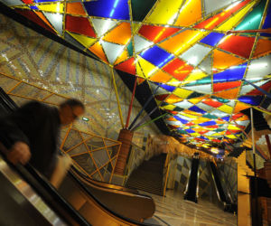 Metro w Lizbonie. Stacja Olaias