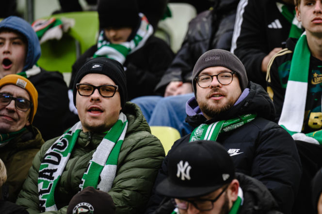 Lechia Gdańsk - Raków Częstochowa; Zdjęcia kibiców z meczu 30. kolejki PKO BP Ekstraklasy