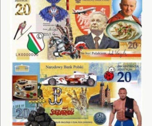 Cały internet żartuje z banknotu z Lechem Kaczyńskim. Jest wysyp memów [ZDJĘCIA] 