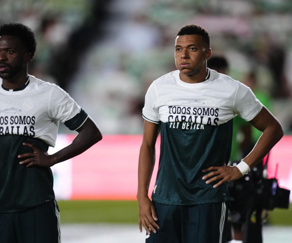 Mbappe i Vinicius zignorowali akcję solidarnościową. Burza w Hiszpanii po meczu z Elche