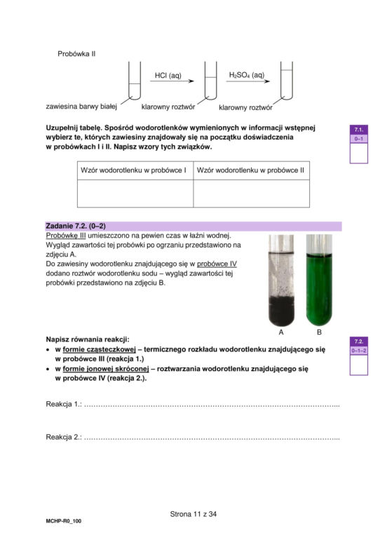 Matura 2025 chemia rozszerzona - arkusz CKE 16.05.2025 - Formuła 2023
