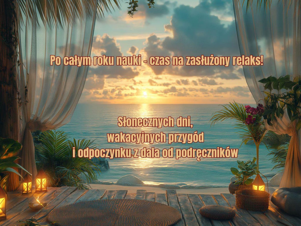 Grafiki i kartki na zakończenie roku szkolnego
