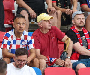 Górnik Zabrze - AS Monaco: Zdjęcia kibiców i zawodników z meczu eliminacji Ligi Konferencji
