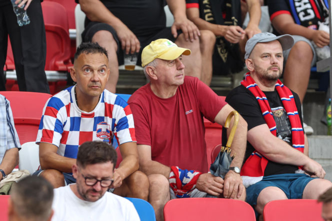 Górnik Zabrze - AS Monaco: Zdjęcia kibiców i zawodników z meczu eliminacji Ligi Konferencji