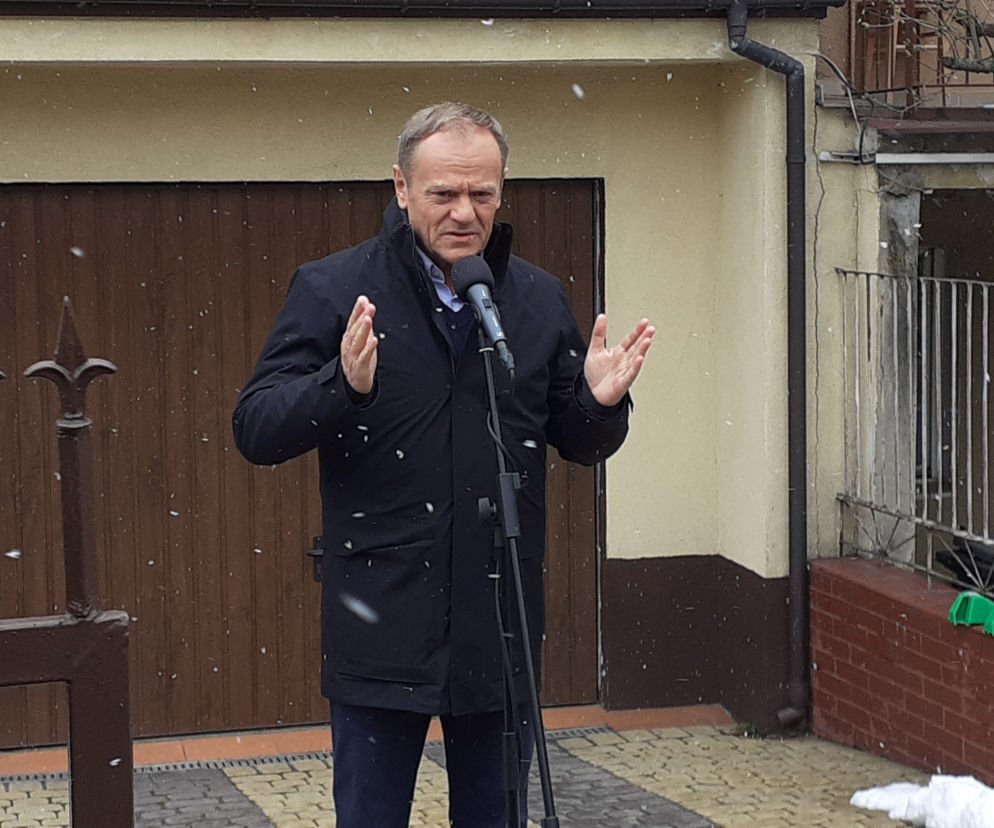 Donald Tusk z wizytą w Starachowicach