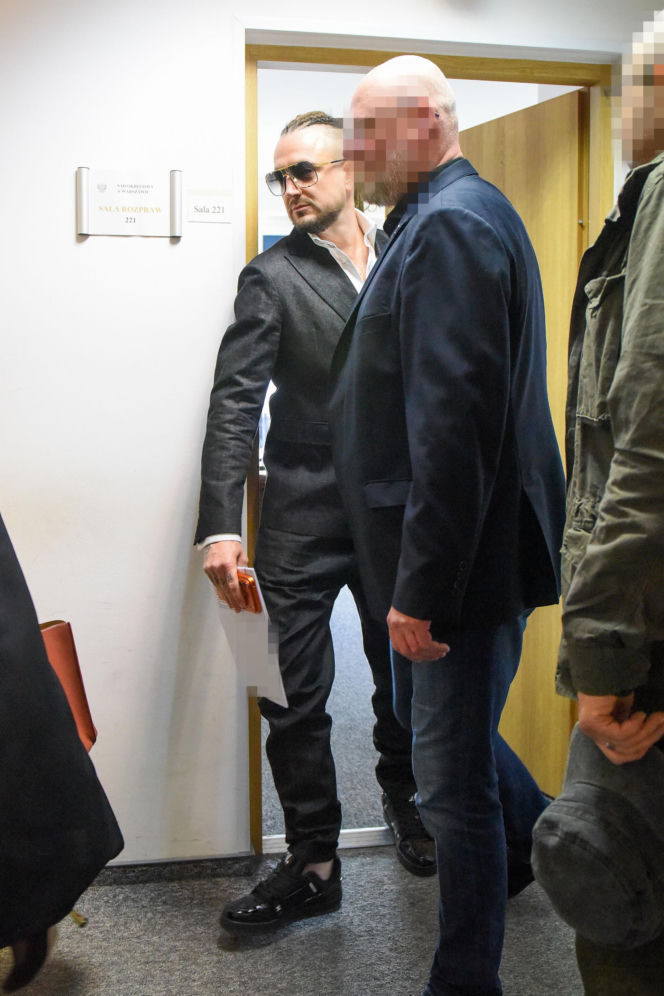 Sandra Kubicka i Aleksander Baron na drugiej rozprawie rozwodowej