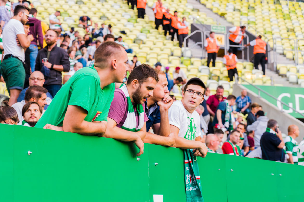 Kibice na meczu Lechia - Brøndby [ZDJĘCIA]