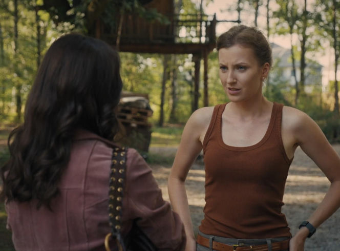 M jak miłość, odcinek 1902. Paula (Marcelina Kieres), Natalka (Dominika Suchecka)