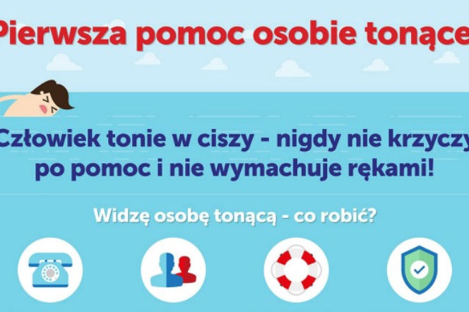 Pierwsza pomoc osobie tonącej - co robić?