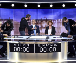 debata Marine Le Pen Emmanuel Macron