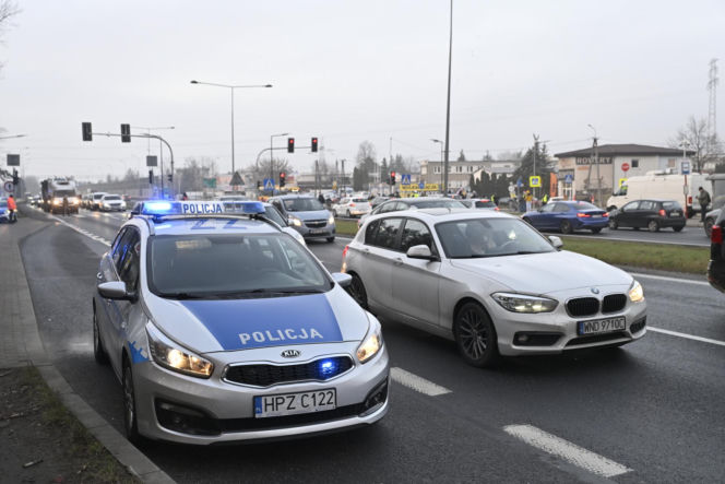 Mają dość korków, chcą buspas. W godzinach szczytu protestowali na pasach