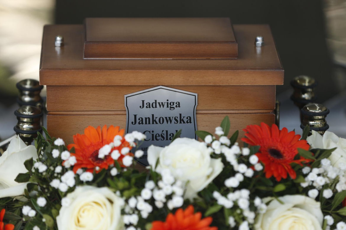 Pogrzeb Jadwigi Jankowskiej-Cieślak