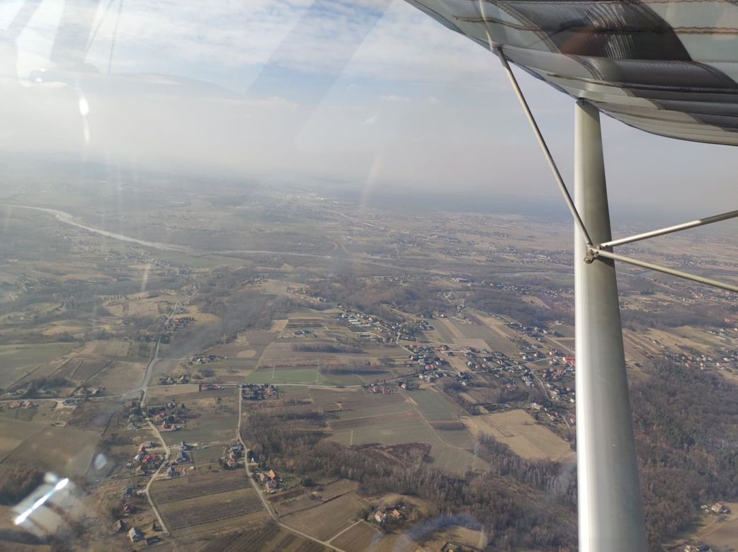 Lot Bushcatem nad Tarnowem. Na konto WOŚP trafiło ponad 1000 zł 
