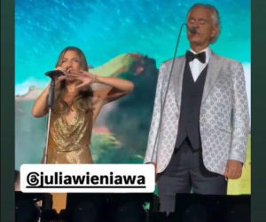 Julia Wieniawa dała czadu u boku Bocellego! Teraz już nikt nie powie, że nie umie śpiewać