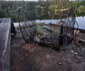 Kłusownik wpadł na jeziorze Długim w Olsztynie