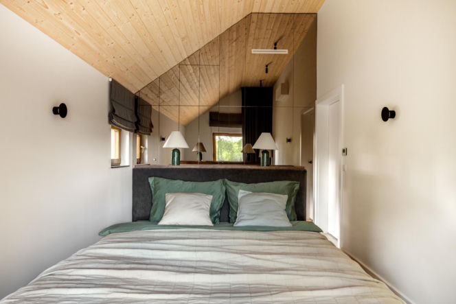 Eklektyczne wnętrza na Mazurach