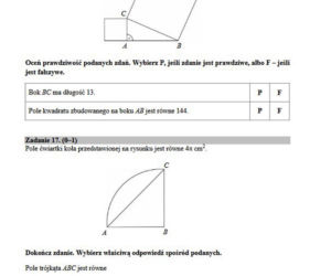 Egzamin gimnazjalny 2019 z matematyki