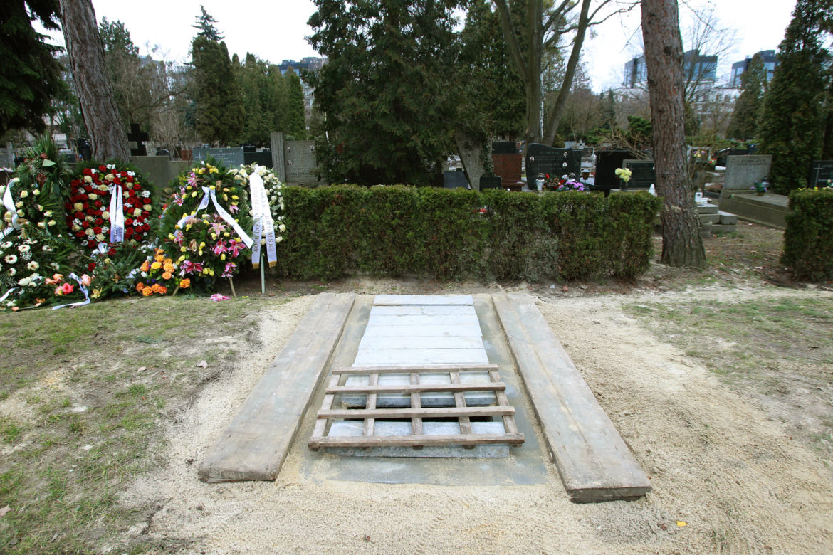 Tu spocznie Paweł Królikowski