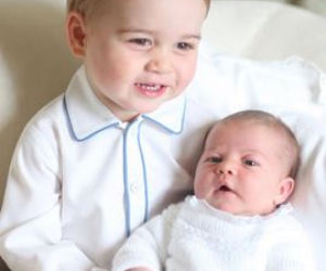 Księżniczka Charlotte i książę Jerzy