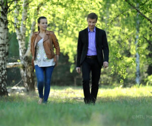 M jak MIŁOŚĆ, odc. 930. Madzia (Anna Mucha) i Paweł (Rafał Mroczek)