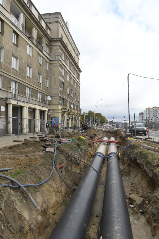 Pięć dni będą bez ogrzewania i ciepłej wody. Mieszkańcy cierpią przez budowę tramwajarzy 
