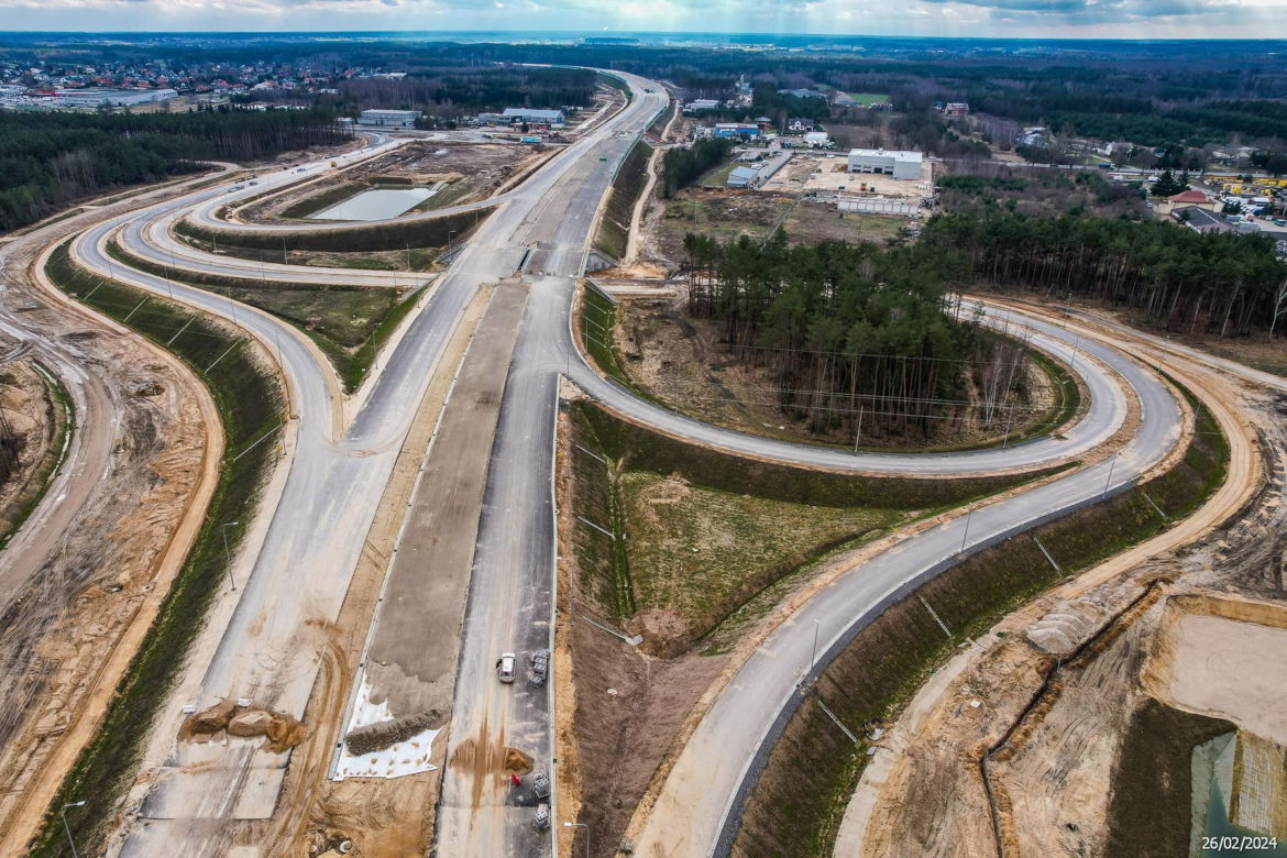 Budowa autostrady A2 Siedlce Zachód - Siedlce Południe
