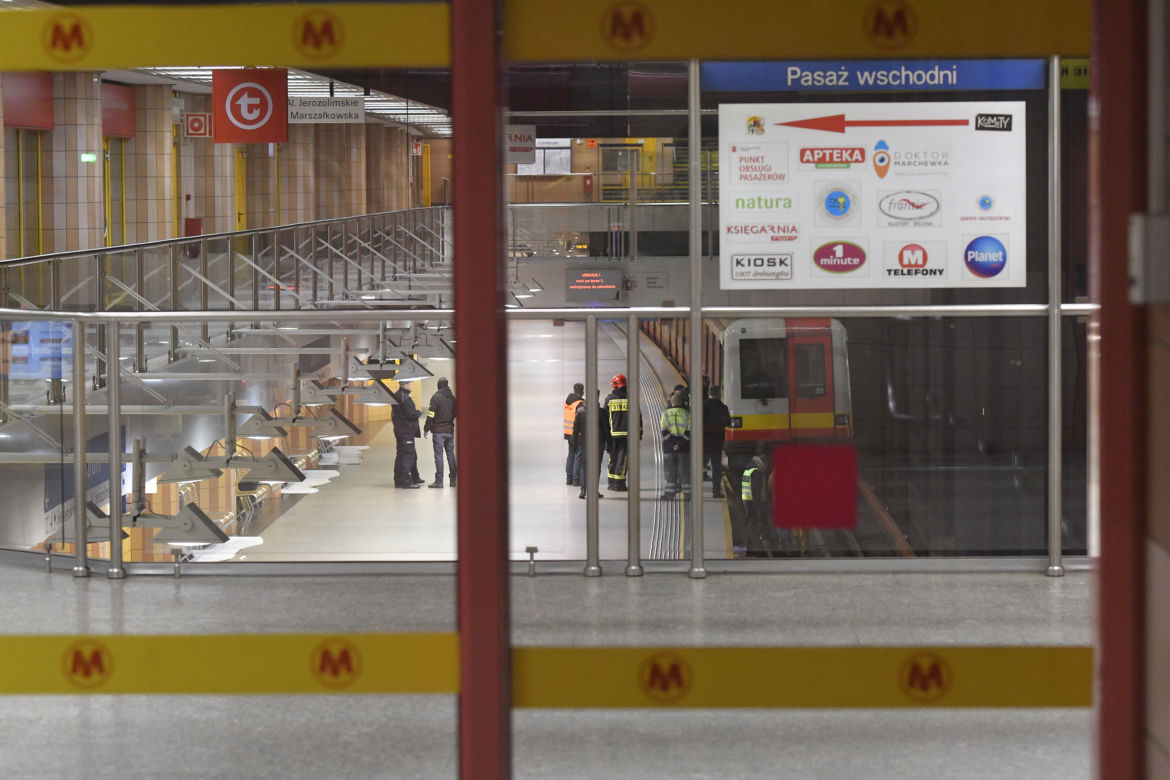 Pociąg rozjechał mężczyznę w metrze