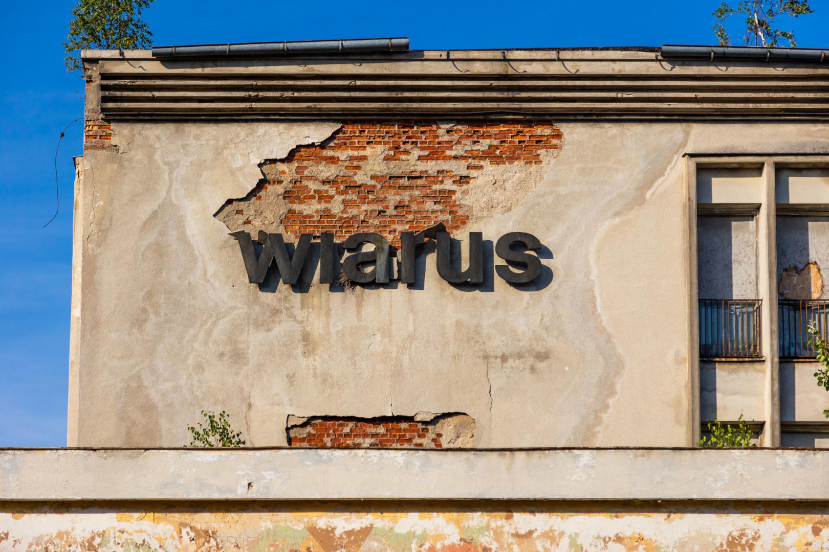 Opuszczone sanatorium wojskowe Wiarus w Ciechocinku