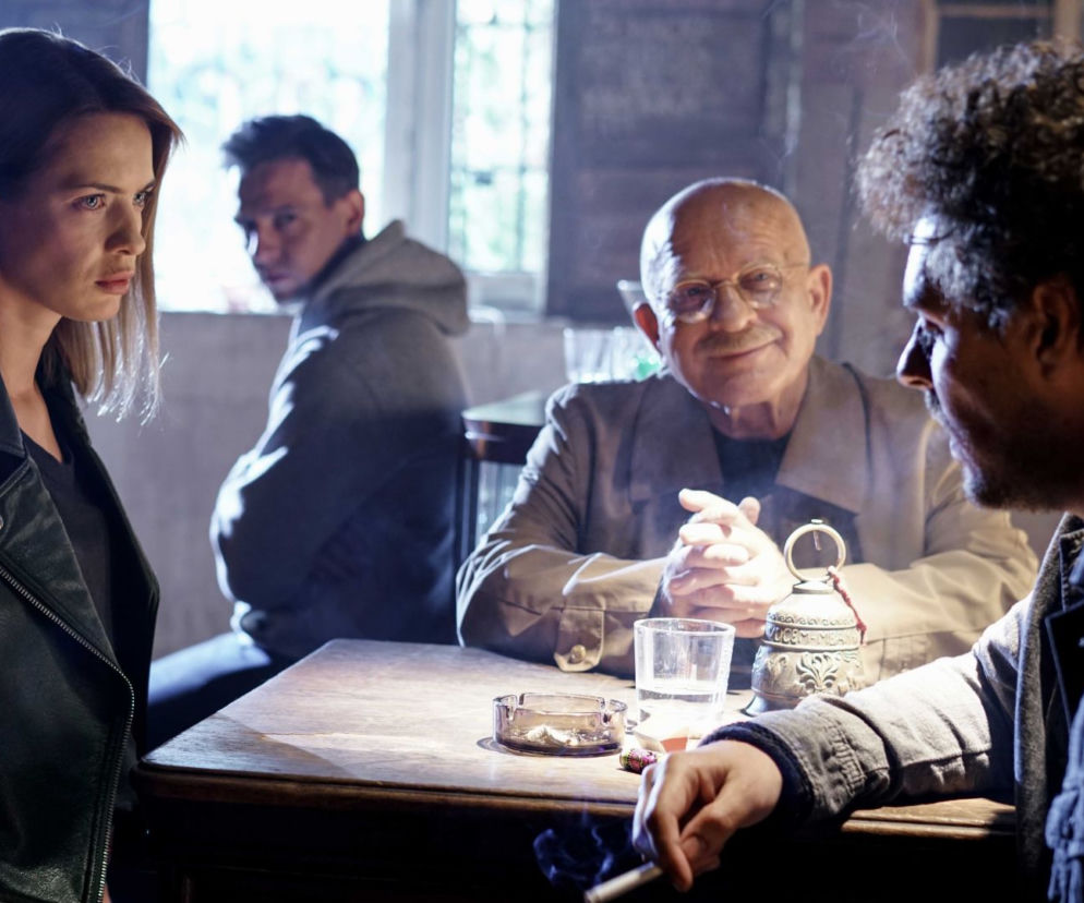 Archiwista odc. 2. Zuzanna Wasiluk (Paulina Gałązka), Henryk Mikos (Henryk Talar)