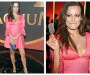 Anna Mucha w FATALNEJ stylizacji. Biust na wierzchu jej nie uratował!