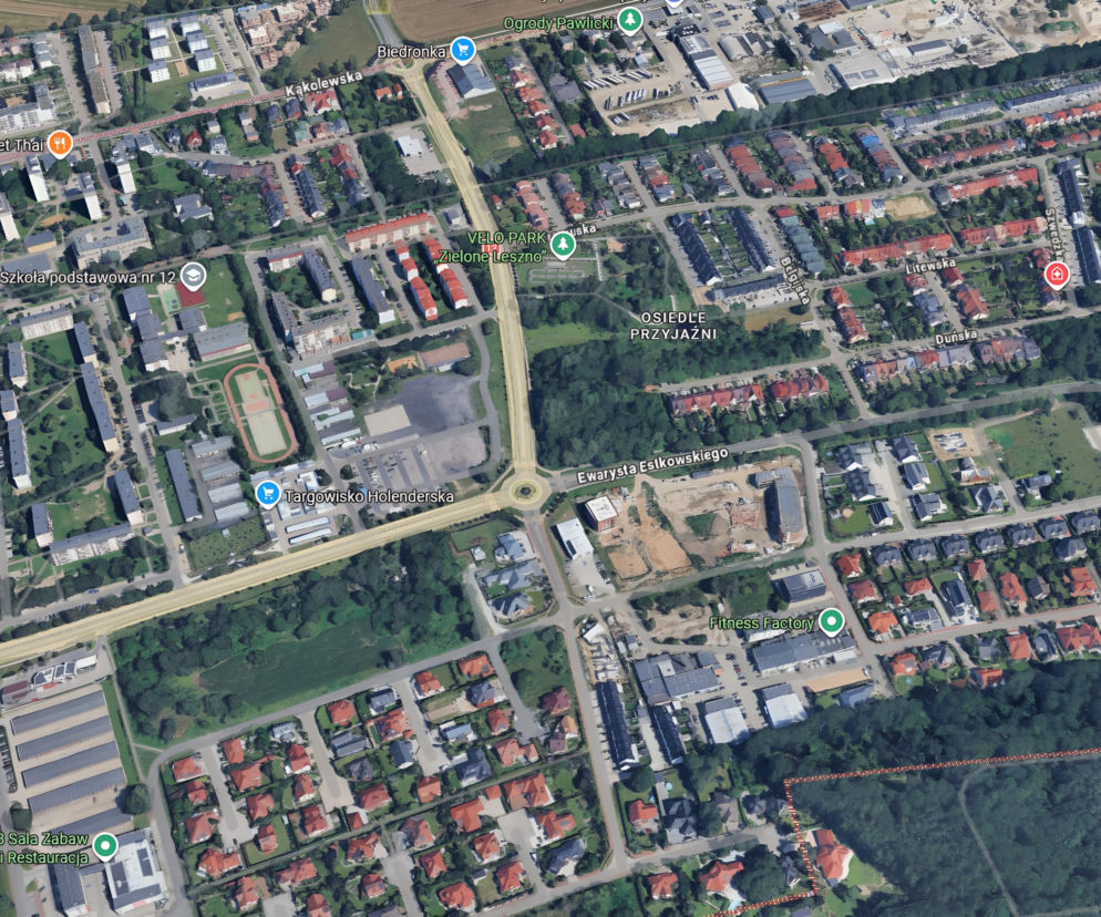 Co dalej z budową ringu na osiedlu Przyjaźni w Lesznie? Miasto zmieniło plany