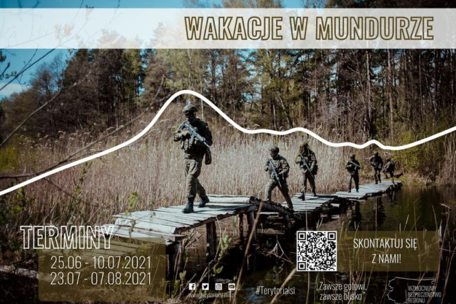 Wakacje w mundurze dla uczniów i studentów