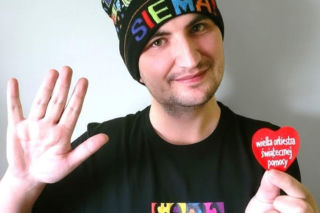 Od 15 lat gra z WOŚP, choć sam choruje. Teraz usłyszał kolejną diagnozę